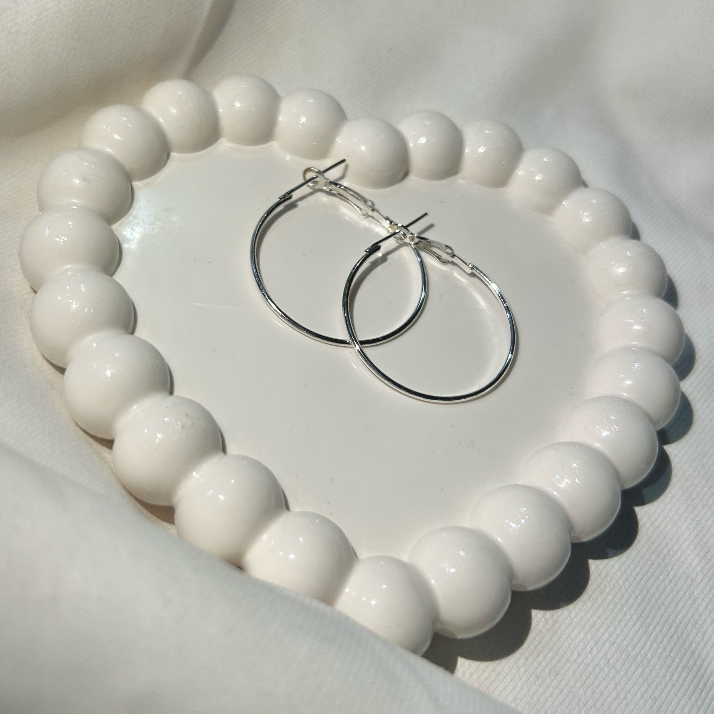 Unique Earring & Studs korean earring , silver earring , Silver earring - Image 4