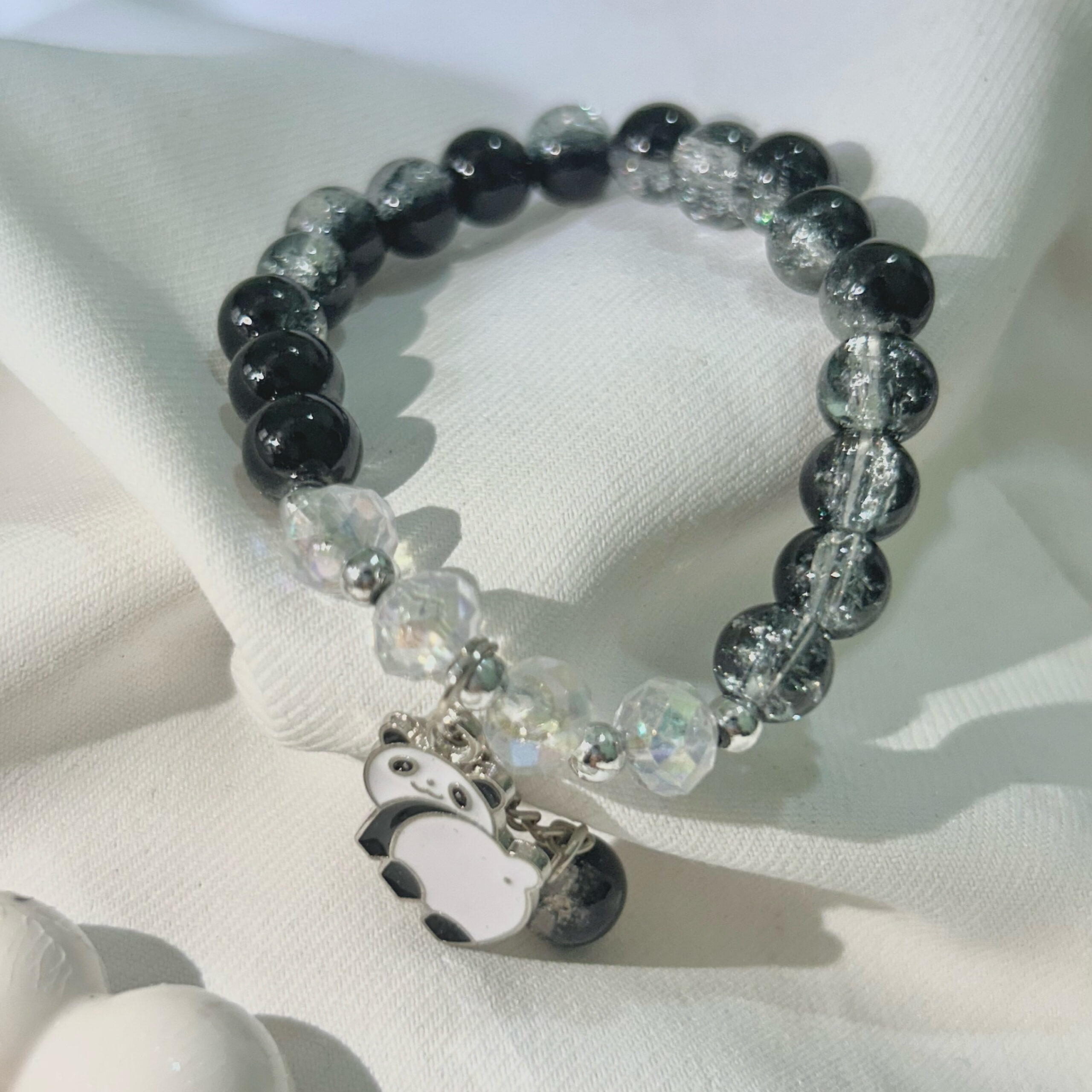 Shimmering beautiful Black Panda bracelet for Girls and women - Image 5