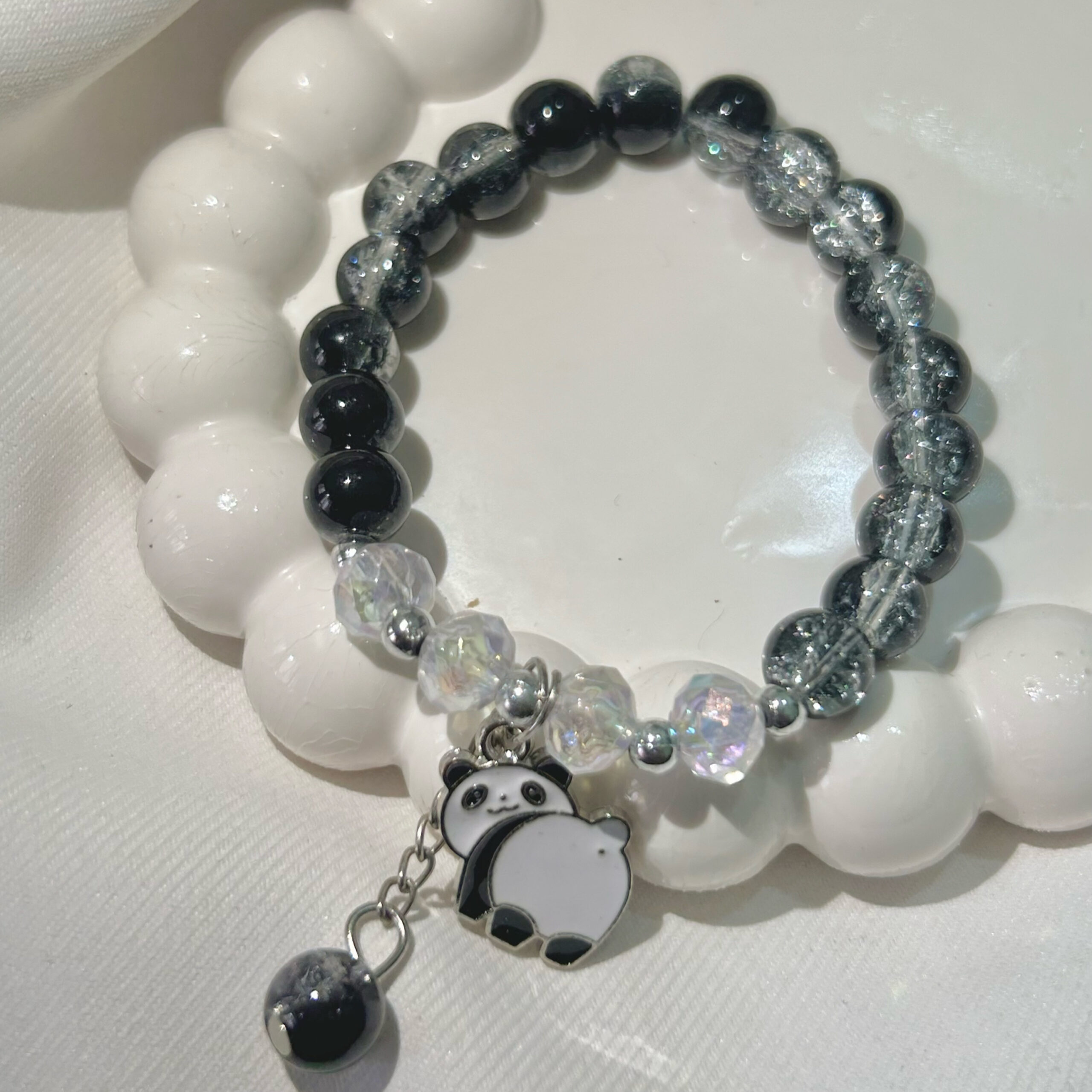 Shimmering beautiful Black Panda bracelet for Girls and women - Image 3