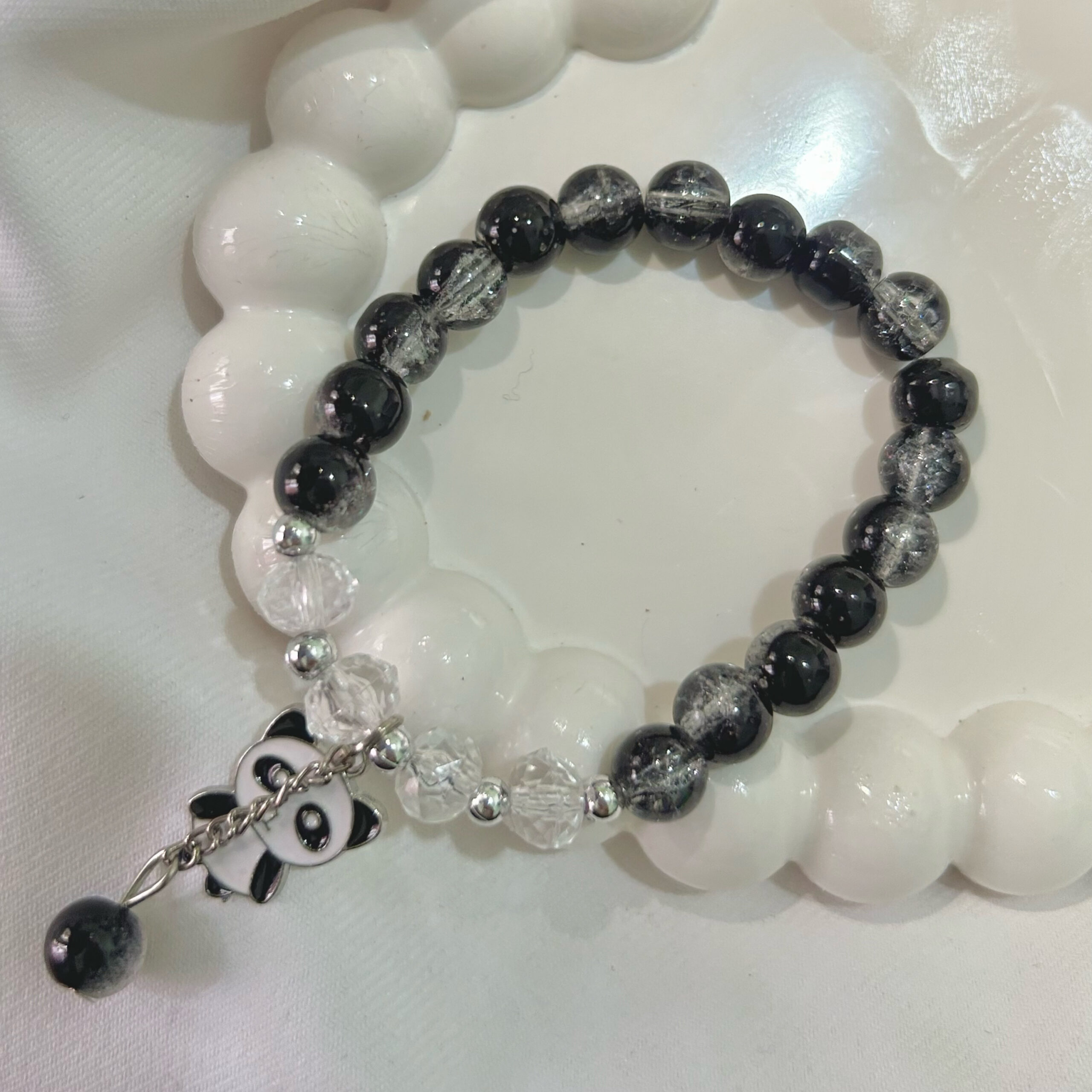 Shimmering beautiful Black Panda bracelet for Girls and women - Image 5