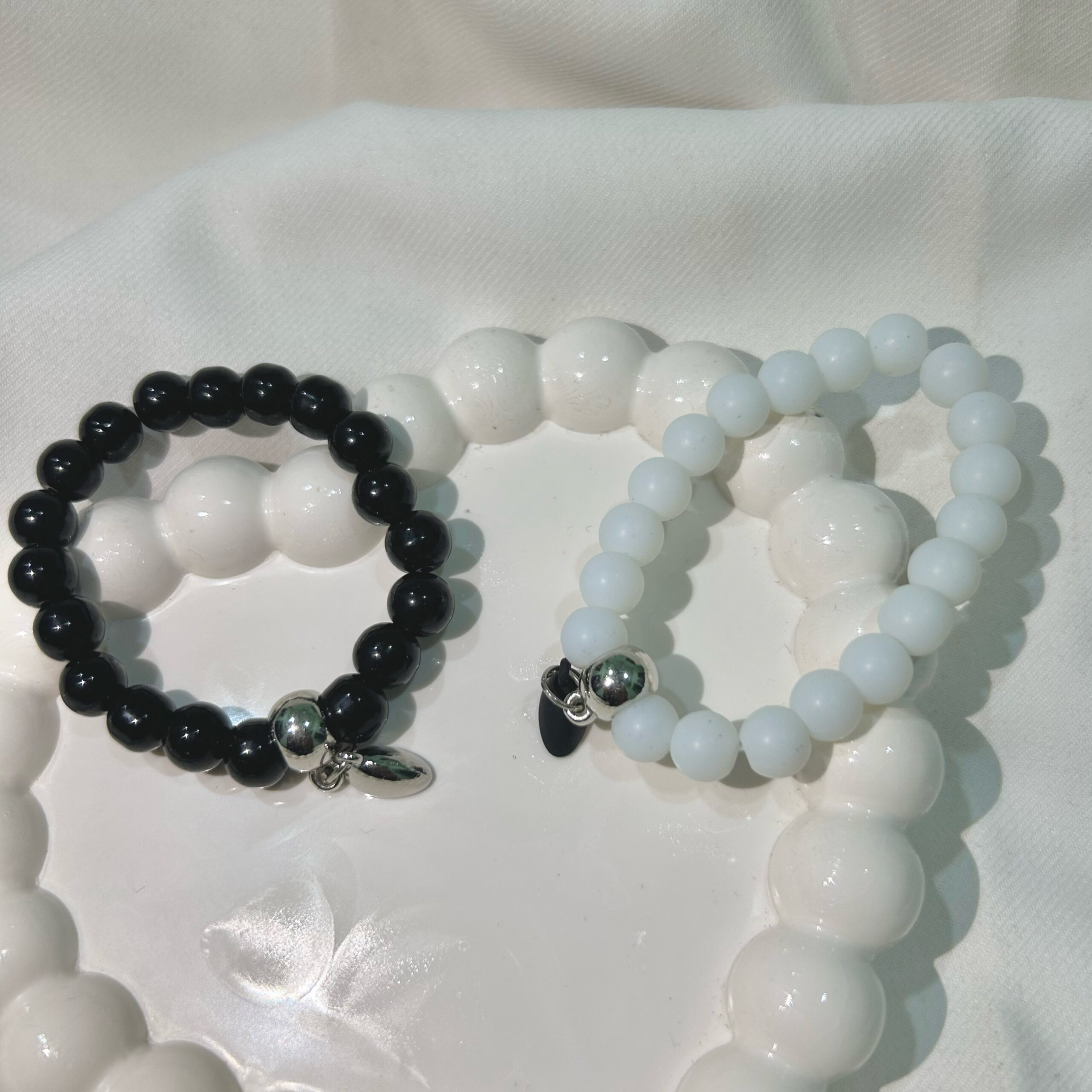 Black and White COMBO Coupal Bracelete & Friends bracelet for women,bracelet for men,coupal bracelet - Image 4