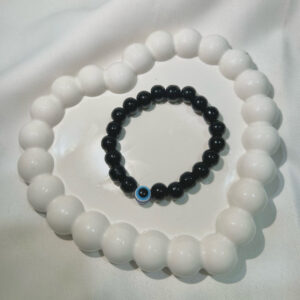 EVEly  Black Shimmering beautiful Black bracelet for Girls and women