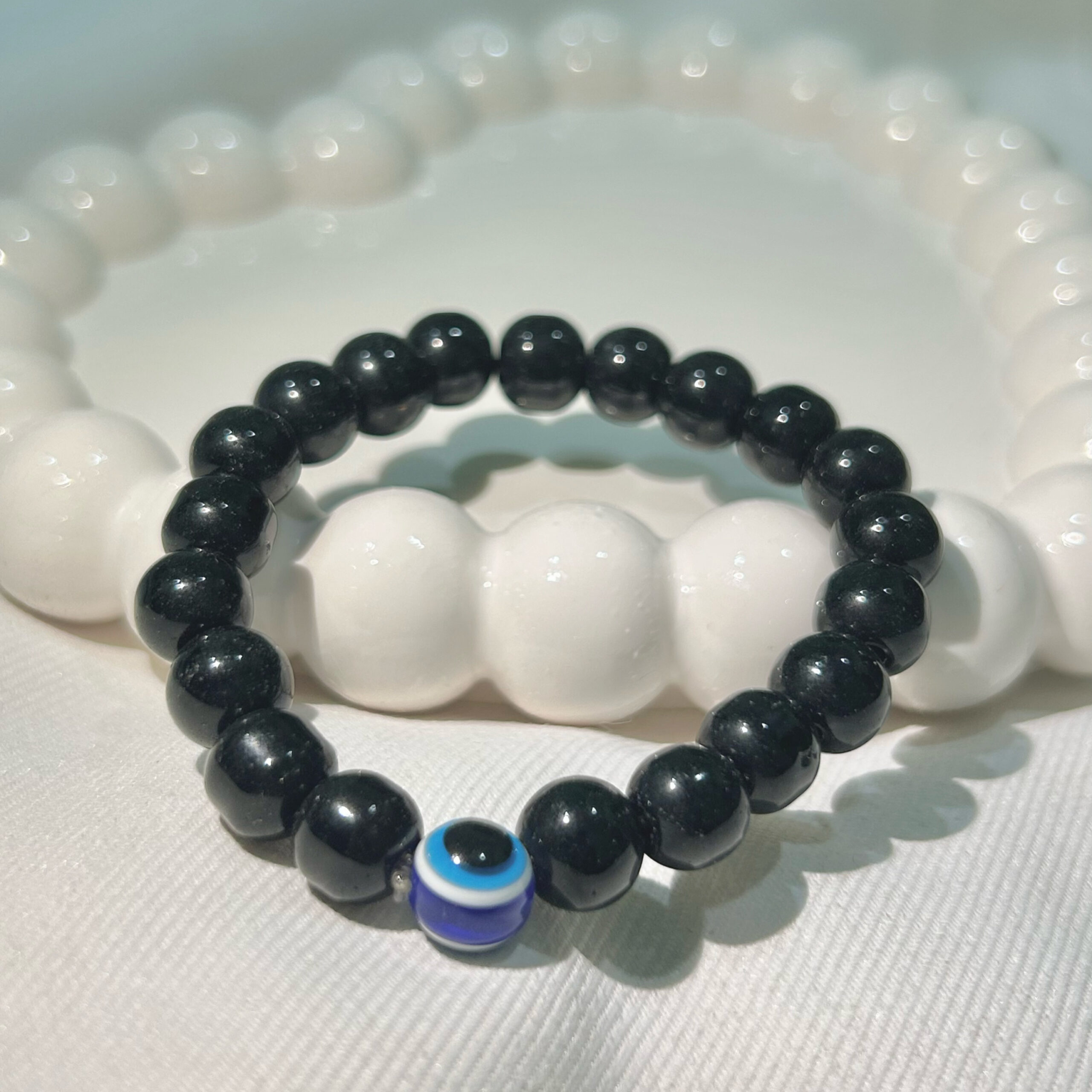 EVEly Black Shimmering beautiful Black bracelet for Girls and women - Image 2