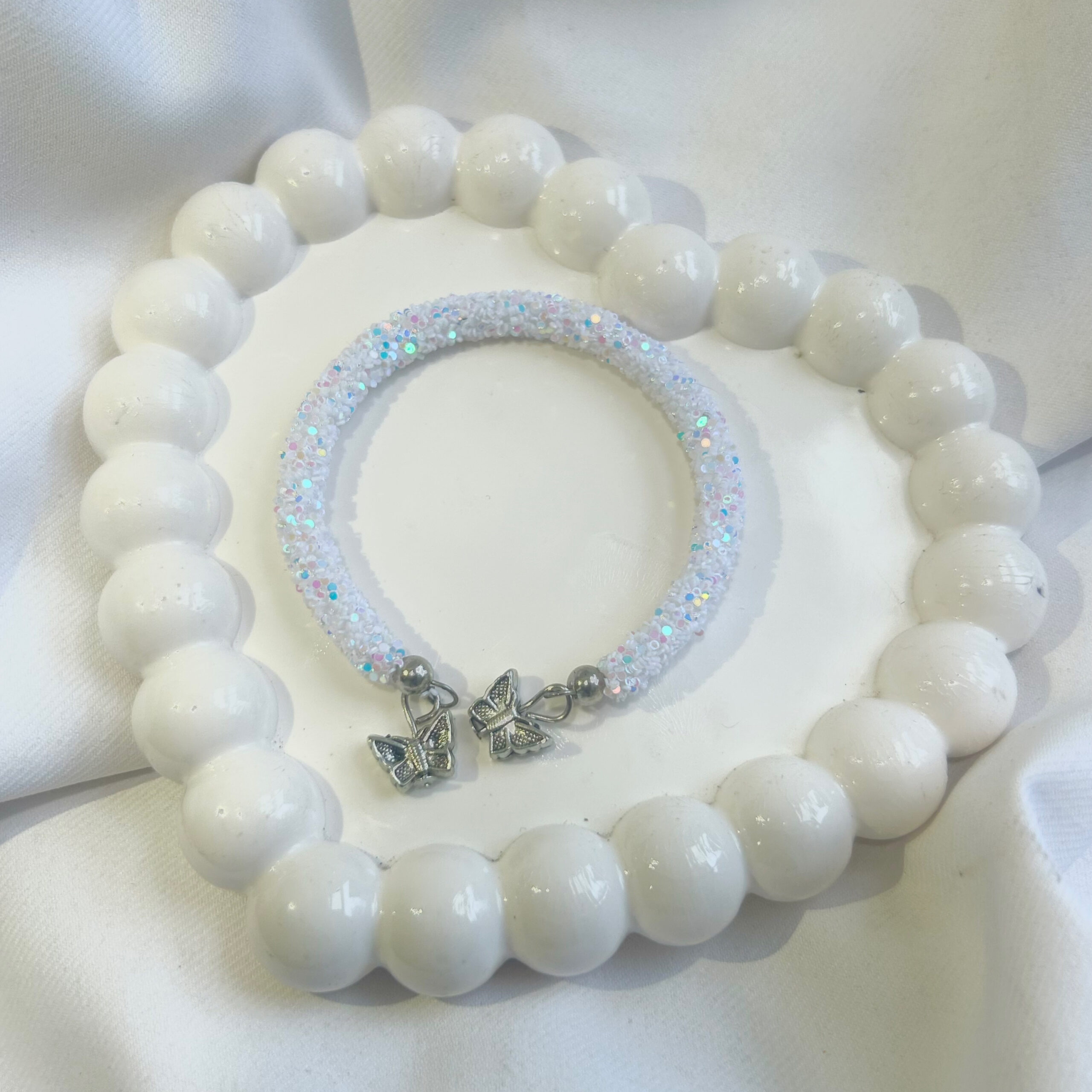 Mix All Colour Butterfly Hook Shimmering beautiful multicolour bracelet for Girls and women