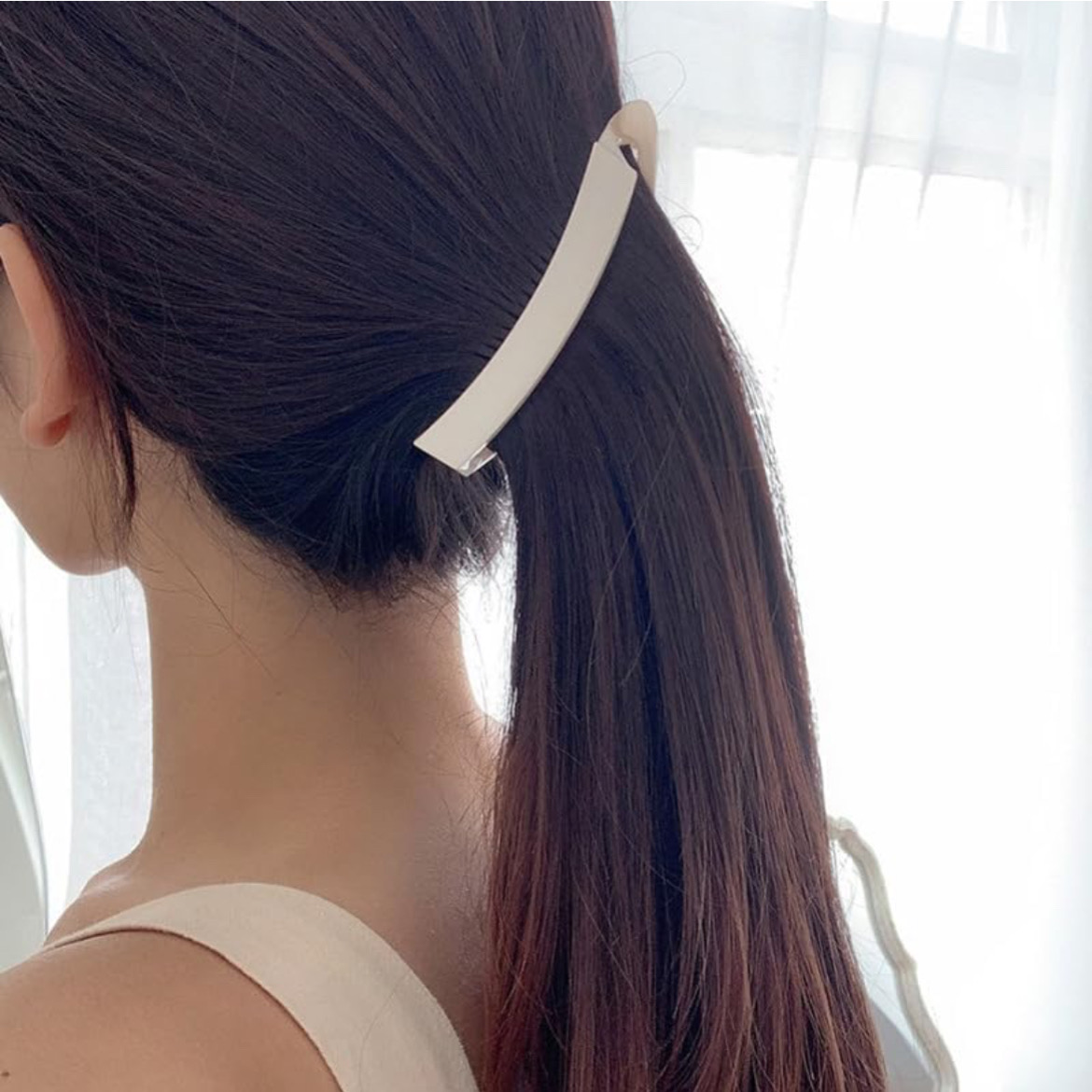 Banana BIG Clips Hair, 2 Piece Banana Hair Clips For Thin Hair Women Non Slip Banana Clip Strong Hold Ponytail Clip Fine Hair Accessories For Women,Multi - Image 5