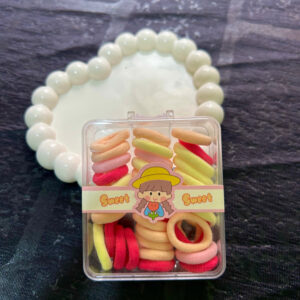 Hair Bands for Girls, Kids, Baby Girl, Toddlers and Women with Storage Case, Hair Bands (50 pieces)