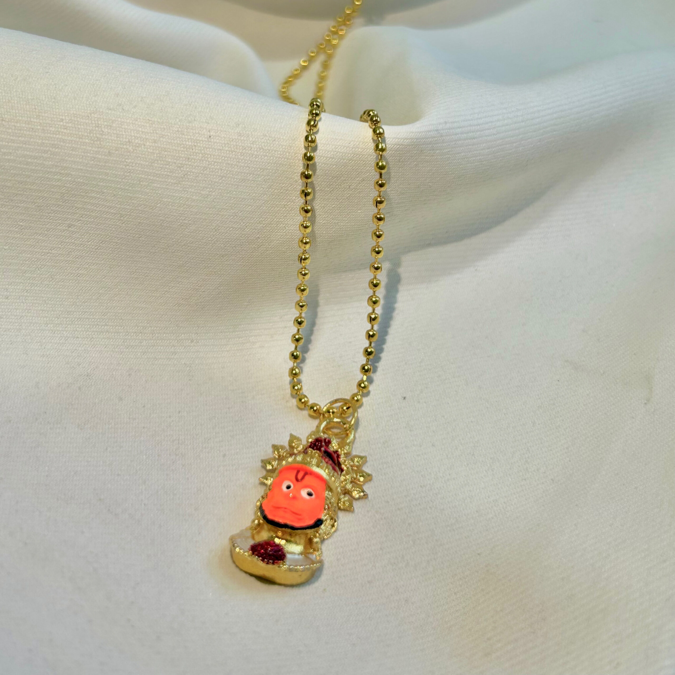 Hanuman Ji Locket With Chain For Men | Alfa Jewels - Image 5