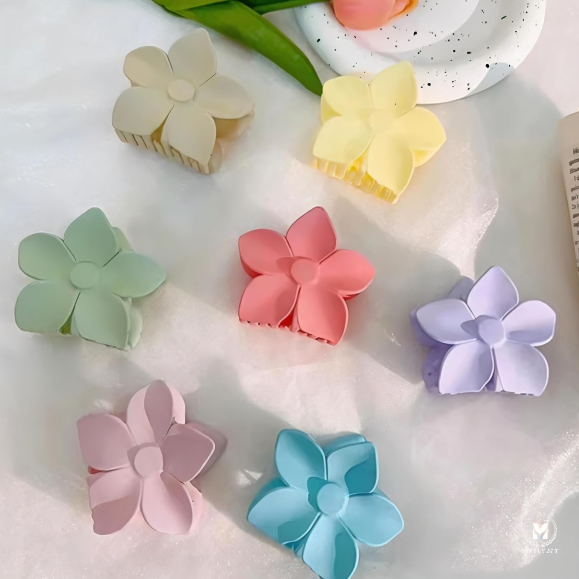 Mintlyjet 2 Small Size Clutcher| Korean Style Mini Hair Claw Clips For Girls And Women's Hair Accessories