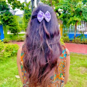 Handmade SMALL Butterfly Purple Bow Latest Korean Style Big Bow Hair Clips Ornament Hairpin Headdress Hair Accessories French Clips Big Hair Bows