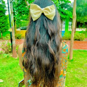 Handmade Lili Purple Bow Latest Korean Style Big Bow Hair Clips Ornament Hairpin Headdress Hair Accessories French Clips Big Hair Bows