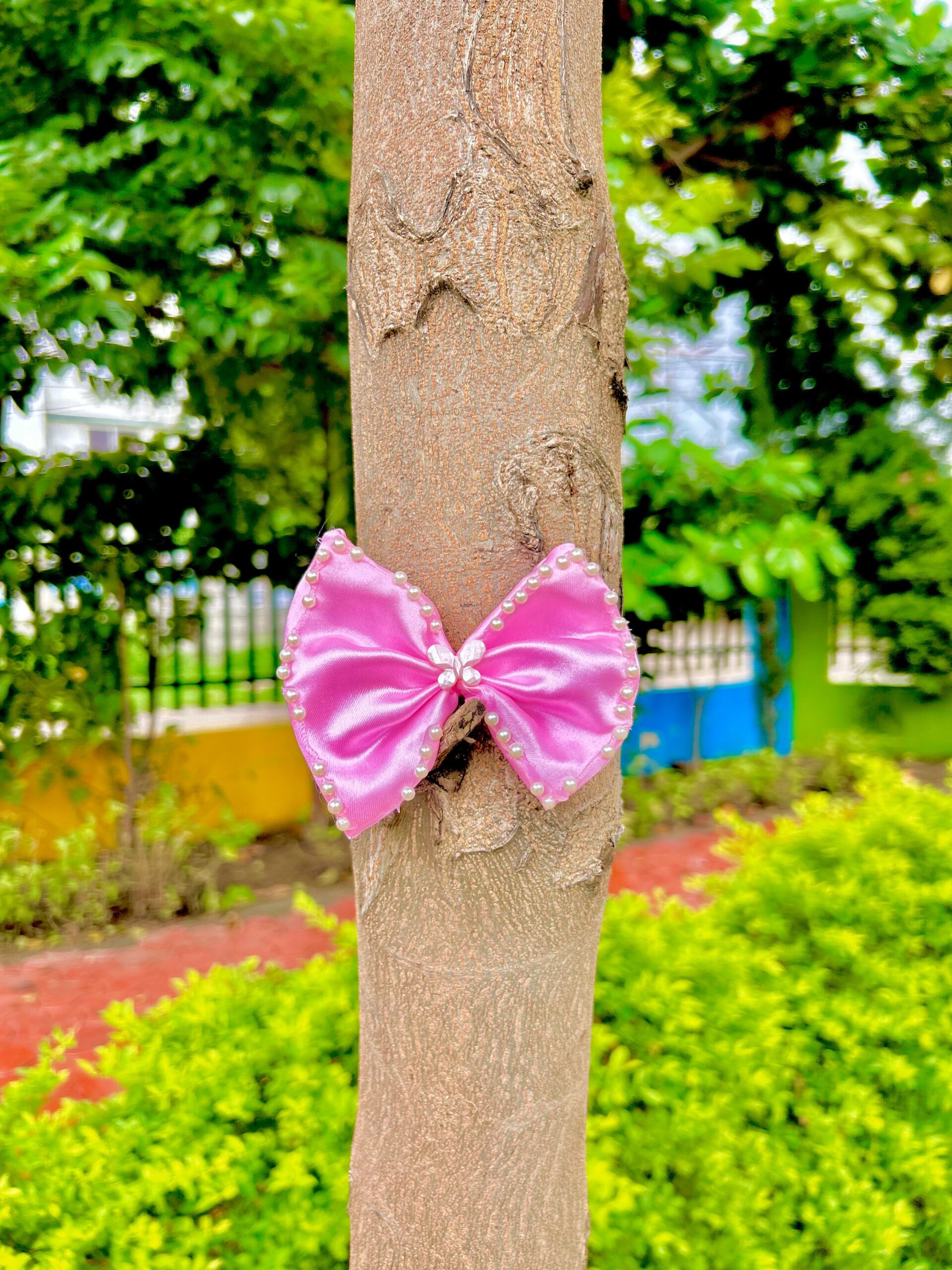 Handmade Pink Butterfly Style Small Bow Hair Clips Ornament Hairpin Headdress Hair Accessories French Clips Big Hair Bows - Image 3