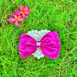 Handmade Pink Butterfly Style Small Bow Hair Clips Ornament Hairpin Headdress Hair Accessories French Clips Big Hair Bows
